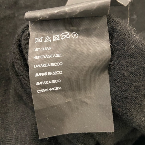 Club Monaco - Collared Sweater - Black - Size XS - Picture 6 of 6